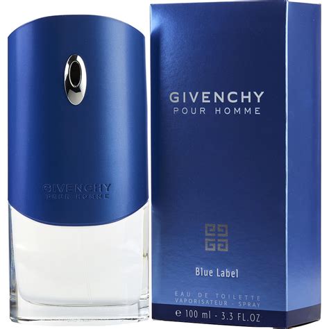 blue label givenchy|very irresistible givenchy for men.